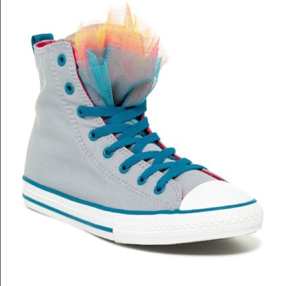 Converse Girls Youth Party High Top Sneakers
